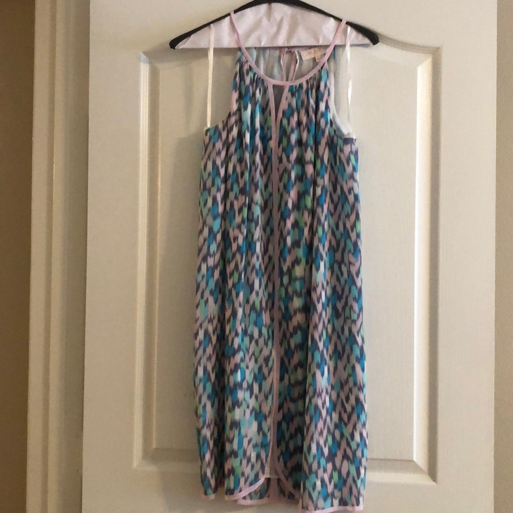 Tori Richard Watercolor dress